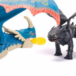 Dreamworks Dragons - How To Train Your Dragon - Figurine Sonore Krokmou 25 Cm - Figurine Interactive Krokmou Avec Activation Effets Sonores Et Ailes - Mouvements Réalistes - Jouet Enfant 4 Ans Et + - Vue supplémentaire 7