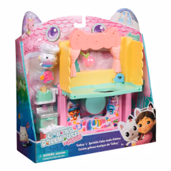 Gabby's Dollhouse : The Movie, Cuisine Gâteau-tastique de Cakey, figurine et accessoires pour maison de poupée, jouets pour filles et garçons à partir de 3 ans - Vue supplémentaire 5