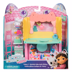 Gabby's Dollhouse : The Movie, Cuisine Gâteau-tastique de Cakey, figurine et accessoires pour maison de poupée, jouets pour filles et garçons à partir de 3 ans - Vue supplémentaire 6