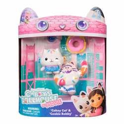 Gabby's Dollhouse : The Movie, Cakey Cat et Cookie Bobby, figurines et 2 accessoires, jouets pour filles et garçons à partir de 3 ans - Vue supplémentaire 4
