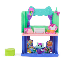 Gabby's Dollhouse : The Movie, Salle de bain spa-sationnelle de MerCat, figurine, accessoires pour maison de poupée et jouet surprise, jouets pour filles et garçons à partir de 3 ans