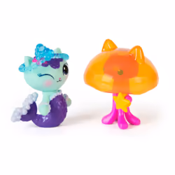 Gabby's Dollhouse : The Movie, MerCat et Kitty Jellyfish, figurines et 2 accessoires, jouets pour filles et garçons à partir de 3 ans - Vue supplémentaire 2