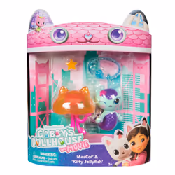 Gabby's Dollhouse : The Movie, MerCat et Kitty Jellyfish, figurines et 2 accessoires, jouets pour filles et garçons à partir de 3 ans - Vue supplémentaire 4