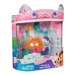 Gabby's Dollhouse : The Movie, MerCat et Kitty Jellyfish, figurines et 2 accessoires, jouets pour filles et garçons à partir de 3 ans - Vue supplémentaire 5
