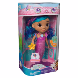 Gabby et la Maison Magique Le Film - Gabby Dollhouse - Poupée Sirène À Fonctions 35 Cm - 1 Figurine Et 2 Accessoires - Sons & Lumières - Dessin Animé Jouet Maison De Poupée - Jouet Enfant 3 Ans Et + - Vue supplémentaire 7