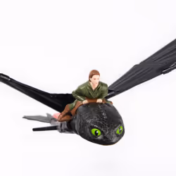 Dreamworks Dragons - How To Train Your Dragon - Figurine Volante Krokmou 76 Cm - Figurine Radiocommandée Avec Ailes Qui Battent Et Queue Réglable - Mouvements Réalistes - Jouet Enfant 4 Ans Et + - Vue supplémentaire 4