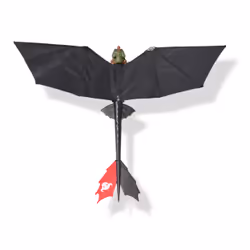 Dreamworks Dragons - How To Train Your Dragon - Figurine Volante Krokmou 76 Cm - Figurine Radiocommandée Avec Ailes Qui Battent Et Queue Réglable - Mouvements Réalistes - Jouet Enfant 4 Ans Et + - Vue supplémentaire 5