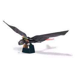 Dreamworks Dragons - How To Train Your Dragon - Figurine Volante Krokmou 76 Cm - Figurine Radiocommandée Avec Ailes Qui Battent Et Queue Réglable - Mouvements Réalistes - Jouet Enfant 4 Ans Et + - Vue supplémentaire 6