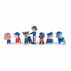 PAW Patrol - Pat Patrouille - Coffret Cadeau 7 Figurines Search & Rescue Mission Détective - Figurine À Collectionner - Pat Patrouille Jouet - Cadeau Enfant 3 Ans Et + - Jouet Enfant 3 Ans Et + - Vue supplémentaire 2
