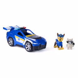 PAW Patrol - Pat Patrouille - Véhicule Figurine Chase Search & Rescue Mission Détective - Voiture Figurine À Collectionner - Pat Patrouille Jouet - Voiture Enfant - Jouet Enfant 3 Ans Et + - Vue supplémentaire 3