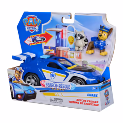 PAW Patrol - Pat Patrouille - Véhicule Figurine Chase Search & Rescue Mission Détective - Voiture Figurine À Collectionner - Pat Patrouille Jouet - Voiture Enfant - Jouet Enfant 3 Ans Et + - Vue supplémentaire 7