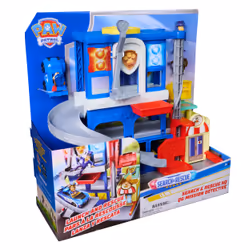 PAW Patrol : Brigade canine, Coffret QG Mission détective avec véhicule de course Brigade canine Chase, figurine articulée Hellinger et figurine chat, jouets pour garçons et filles à partir de 3 ans - Vue supplémentaire 7