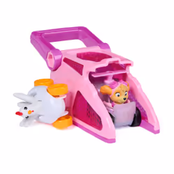 PAW Patrol , Lanceur Brigade canine Stella avec véhicule Galinetta, Coffret de 2 véhicules, jouets pour garçons et filles à partir de 3 ans - Vue supplémentaire 2