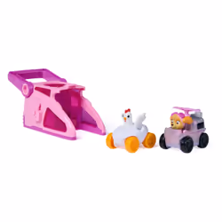 PAW Patrol , Lanceur Brigade canine Stella avec véhicule Galinetta, Coffret de 2 véhicules, jouets pour garçons et filles à partir de 3 ans - Vue supplémentaire 6
