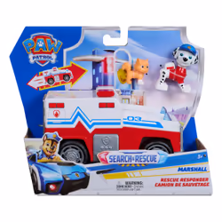 PAW Patrol - Pat Patrouille - Véhicule Figurine Marcus Search & Rescue Mission Détective - Voiture Figurine À Collectionner - Pat Patrouille Jouet - Voiture Enfant - Jouet Enfant 3 Ans Et + - Vue supplémentaire 2