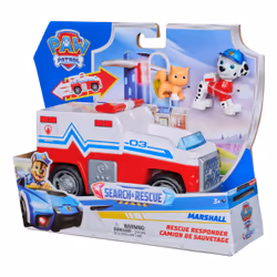 PAW Patrol - Pat Patrouille - Véhicule Figurine Marcus Search & Rescue Mission Détective - Voiture Figurine À Collectionner - Pat Patrouille Jouet - Voiture Enfant - Jouet Enfant 3 Ans Et + - Vue supplémentaire 7
