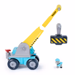 Rubble & Crew Ruben & Compagnie - Véhicule Démolition Molly - Voiture Figurine Pat Patrouille À Collectionner - Dessin Animé Aventures Constructions - Pat Patrouille Jouet - Voiture Enfant - Jouet Enfant 3 Ans Et + - Vue supplémentaire 4
