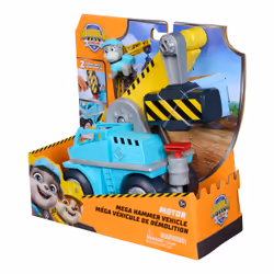 Rubble & Crew Ruben & Compagnie - Véhicule Démolition Molly - Voiture Figurine Pat Patrouille À Collectionner - Dessin Animé Aventures Constructions - Pat Patrouille Jouet - Voiture Enfant - Jouet Enfant 3 Ans Et + - Vue supplémentaire 5