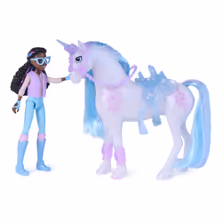 L'École des licornes, L'aventure pierres précieuses de Glacier avec poupée Layla et 13 accessoires, poupées licornes pour filles à partir de 4 ans - Vue supplémentaire 6