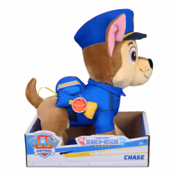 PAW Patrol PELUCHE 25 CM CHASE SEARCH & RESCUE La Pat' Patrouille - Vue supplémentaire 6