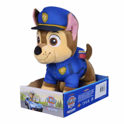 PAW Patrol PELUCHE 25 CM CHASE SEARCH & RESCUE La Pat' Patrouille - Vue supplémentaire 8