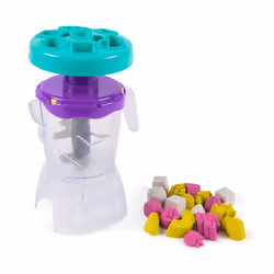 Kinetic Sand Sable Magique - La Fabrique Smoothies 396 G + 9 Accessoires - Sculptez À l'Infini Ce Sable Coloré Comme De La Pâte À Modeler - Jouet Sensoriel - Jouet Enfant 5 Ans Et + - Vue supplémentaire 4