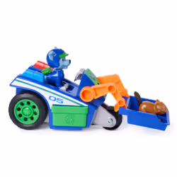 PAW Patrol - Pat Patrouille - Véhicule Figurine Rocky Search & Rescue Mission Détective - Voiture Figurine À Collectionner - Pat Patrouille Jouet - Voiture Enfant - Jouet Enfant 3 Ans Et + - Vue supplémentaire 5