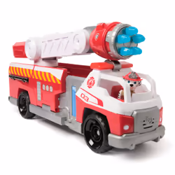 PAW Patrol CAMION DE POMPIERS DELUXE FIRE RESCUE La Pat' Patrouille, Camion de pompier, 3 an(s), Plastique, Multicolore