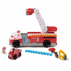 PAW Patrol CAMION DE POMPIERS DELUXE FIRE RESCUE La Pat' Patrouille - Vue supplémentaire 4