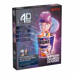 4D Build KPop Demon Hunters - Puzzle 3D - Ramen De Rumi 138 Pièces - Vue supplémentaire 8