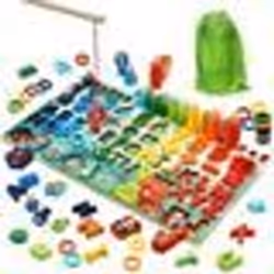 MARAYAN Jeux Montessori 2 3 4 5 ans Jouet en bois enfant Jeu éducatif apprendre Alphabet a compter à lire cadeau fille garçon