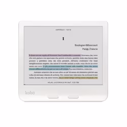 Rakuten Kobo Libra Colour Liseuse Écran tactile 32 Go Wifi Blanc - Vue supplémentaire 3