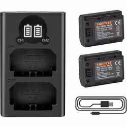 Batterie - GENERIC - NP-FZ100 - 2500mAh - 72V - Compatible Sony Alpha 9