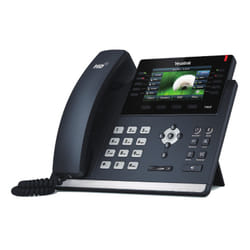 Yealink SIP-T46S téléphone fixe Noir 16 lignes LCD