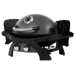 Barbecue Gaz 5.2kW 2 Grilles en fonte Surface cuisson 58 x 42.5 cm 2 Bruleurs Inox 2 Tablettes Thermomètre PIT BOSS SPORTSMAN2
