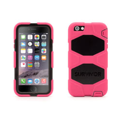 Griffin Survivor All-Terrain 5.5" Housse Noir, Rose