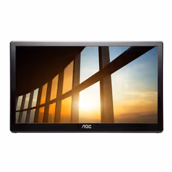 AOC 59 Series I1659FWUX écran plat de PC 15.6" Full HD LCD Noir