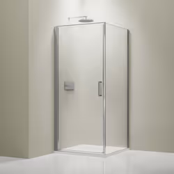 Paroi de douche accès d'angle en verre de sécurité 8 mm Nano Douche d'angle BERNSTEIN - La solution idéale pour les salles de ...
