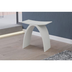 Tabouret de douche Siège baignoire antidérapant, Chaise salle de bain waterproof fonte minérale - 43x23,5cm - PB4001 - Bernstein