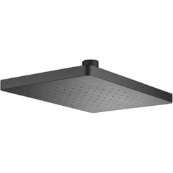 Douche de tête autonettoyante en abs - D2517 - 25 x 17 cm - couleur noir mat ou chromeNoir (mat) - Bernstein