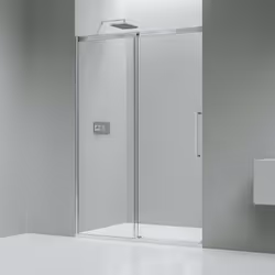 Description générale La paroi de douche en niche DX906 FLEX allie élégance et fonctionnalité grâce à sa porte coulissante équ ...