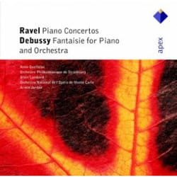 Warner Music Anne Queffélec - Ravel: Piano Concertos & Debussy: Fantaisie, CD Classique