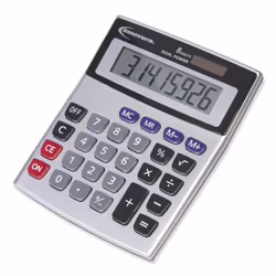 Innovera 15927 calculatrice Bureau Calculatrice à écran Noir, Gris
