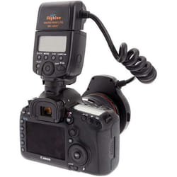 Flash Macro Meike MK-14EXT pour Canon 5D II III 6D 7D 60D 70D 700D Reflex avec 8 adaptateurs