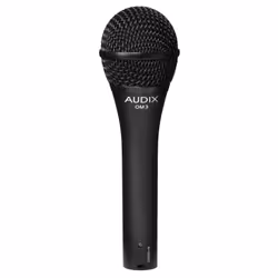 Audix OM3, Microphone de scène/direct, 144 dB, 50 - 18000 Hz, 290 Ohm, 1,6 mV/Pa, Microphone Hyper cardioïde/Sub cardioïde