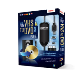Roxio Easy VHS to DVD 3 Plus carte d'acquisition vidéo USB 2.0
