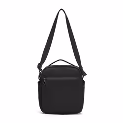 Pacsafe LS200 Nylon, Polyester recyclé Noir Unisexe Sac bandoulière