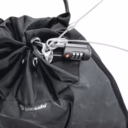 Pacsafe Travelsafe 12L GII Sacoche de transport Charbon de bois Polyester