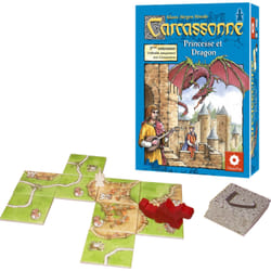 Asmodee Carcassonne - Damoiselle Et Dragon 3Ème Extension