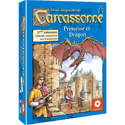Asmodee Carcassonne - Damoiselle Et Dragon 3Ème Extension
